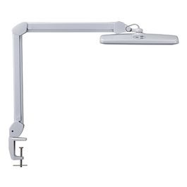 MAUL Lampe de bureau à LED MAULintro, dimmable, pince, blanc
