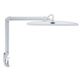 MAUL Lampe de bureau à LED MAULwork, pince, dimmable, blanc
