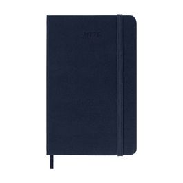 MOLESKINE Agenda 2026, journalier, L/A5, rigide, bleu
