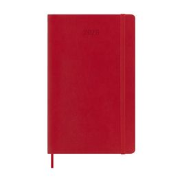 MOLESKINE Agenda 2026, journalier, L/A5, souple, rouge