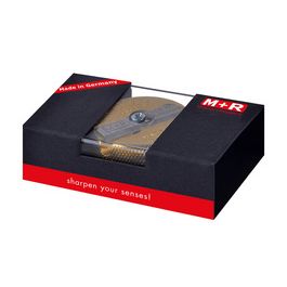 M+R Taille-crayon duo, en laiton, rond, en boîte cadeau