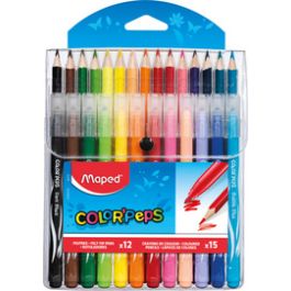 Maped Multi-pack de crayons de couleur et feutres COLOR'PEPS