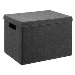 NHG Boîte de rangement VEGA FELT STORAGE, L, gris foncé