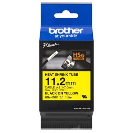 HSE631E - ruban de marquage de marque Brother - noir, jaune