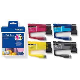 LC527VAL - cartouches de marque Brother - multipack 4 couleurs : noire, cyan, magenta, jaune