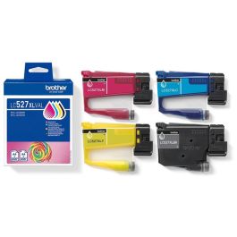 LC527XLVAL - cartouches de marque Brother - multipack 4 couleurs : noire, cyan, magenta, jaune