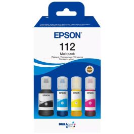 C13T06C64A / 112 - cartouches de marque Epson - multipack 4 couleurs : noire, cyan, magenta, jaune