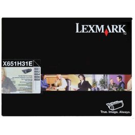 X651H31E - toner de marque Lexmark - noir