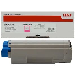 43381906 - toner de marque OKI - magenta