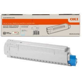 44059107 - toner de marque OKI - cyan