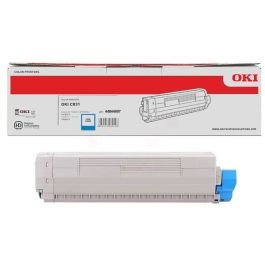 44844507 - toner de marque OKI - cyan