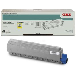 44844513 - toner de marque OKI - jaune