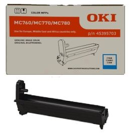 45395703 - tambour de marque OKI - cyan