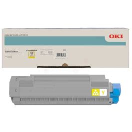 45862819 - toner de marque OKI - jaune