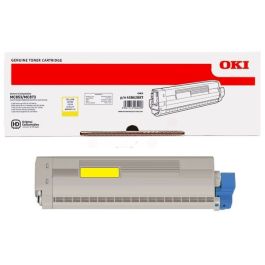 45862837 - toner de marque OKI - jaune