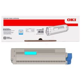 45862839 - toner de marque OKI - cyan