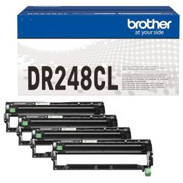 DR248CL - tambour de marque Brother - multipack 4 couleurs : noir, cyan, magenta, jaune