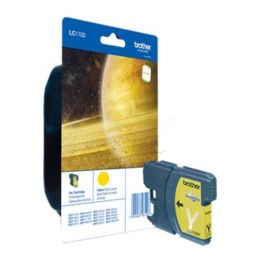 LC1100Y - cartouche de marque Brother - jaune