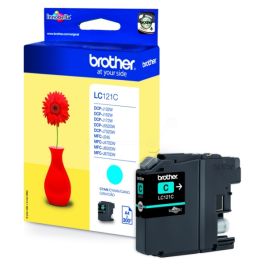 LC121C - cartouche de marque Brother - cyan