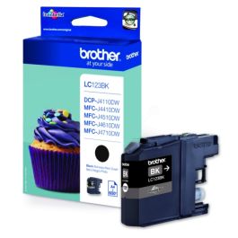 LC123BK - cartouche de marque Brother - noire