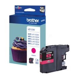LC123MBP - cartouche de marque Brother - magenta