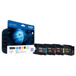 LC1280XLVALBPDR - cartouches de marque Brother - multipack 4 couleurs : noire, cyan, magenta, jaune