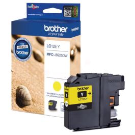 LC12EY - cartouche de marque Brother - jaune