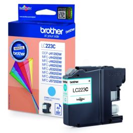 LC223C - cartouche de marque Brother - cyan