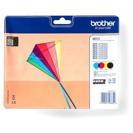 LC223VALBPDR - cartouches de marque Brother - multipack 4 couleurs : noire, cyan, magenta, jaune
