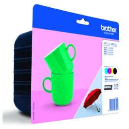 LC227XLVALBPDR - cartouches de marque Brother - multipack 4 couleurs : noire, cyan, magenta, jaune
