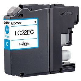 LC22EC - cartouche de marque Brother - cyan