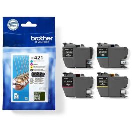 LC421VAL - cartouches de marque Brother - multipack 4 couleurs : noire, cyan, magenta, jaune