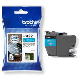 LC422C - cartouche de marque Brother - cyan