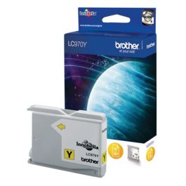 LC970Y - cartouche de marque Brother - jaune