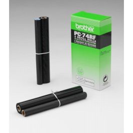 PC74RF - rouleau transfert thermique de marque Brother - noir - pack de 4