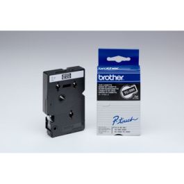 TC395 - ruban cassette de marque Brother - noir, blanc