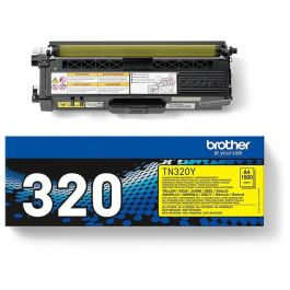 TN320Y - toner de marque Brother - jaune