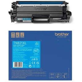 TN821XLC - toner de marque Brother - cyan