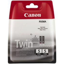 0628B025 / PGI-5 BK - cartouche de marque Canon - noire - pack de 2