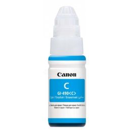 0664C001 / GI-490 C - bouteille d'encre de marque Canon - cyan