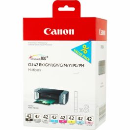 6384B010 / CLI-42 - cartouches de marque Canon - multipack 8 couleurs : noire, cyan, magenta, jaune