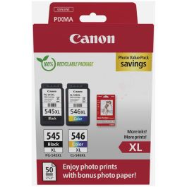 8286B011 / PG-545+CL-546XL - cartouches de marque Canon - multipack 2 couleurs : noire, multicouleur