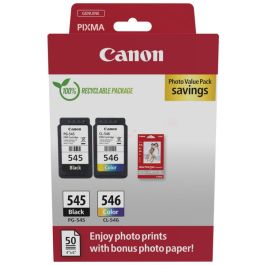 8287B008 / PG-545+CL-546 - cartouches de marque Canon - multipack 2 couleurs : noire, multicouleur