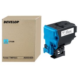 A0X54D5 / TNP-51 C - toner de marque Develop - cyan