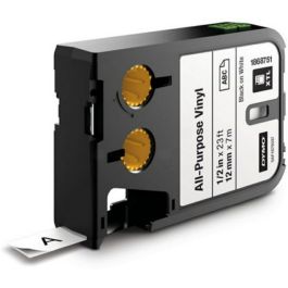 1868751 - ruban cassette de marque Dymo - noir, blanc