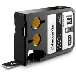 1868796 - ruban cassette de marque Dymo - noir, blanc