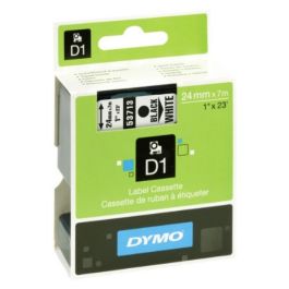 53713 / S0720930 - ruban cassette de marque Dymo - noir, blanc