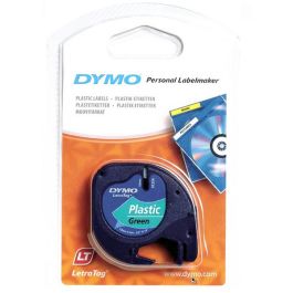 91204 / S0721640 - ruban cassette de marque Dymo - vert