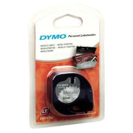 91208 / S0721730 - ruban cassette de marque Dymo - argenté