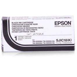C33S020701 / SJIC-18-K - cartouche de marque Epson - noire